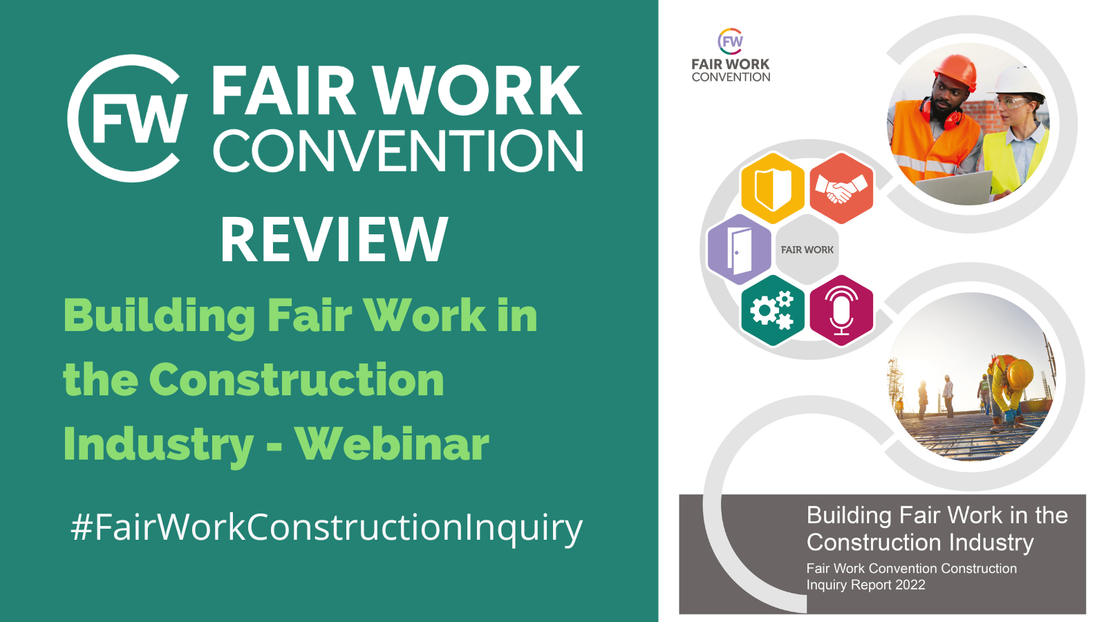 Building Fair Work in the Construction Industry webinar Review The